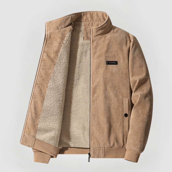 Rob™ - Cord Jacket With Fleece Lining