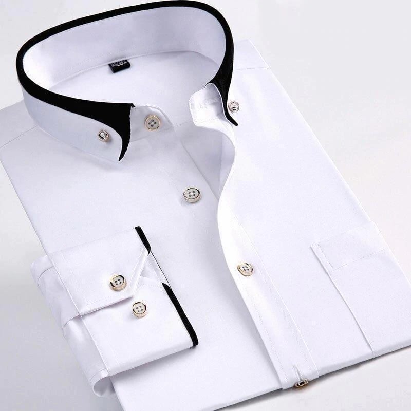 Maxime - Classic long sleeve shirt for men