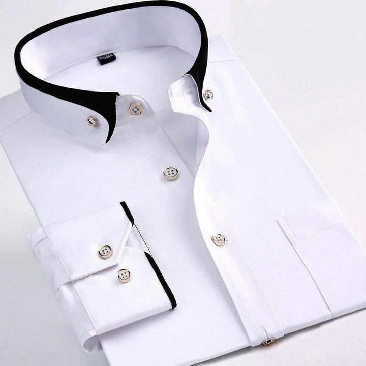 Maxime - Classic long sleeve shirt for men