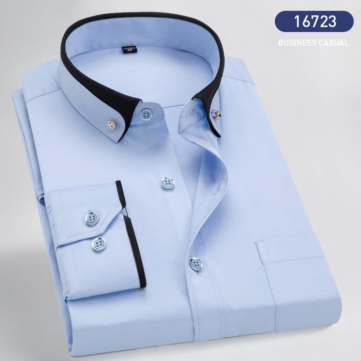 Maxime - Classic long sleeve shirt for men