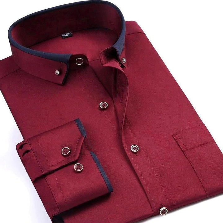 Maxime - Classic long sleeve shirt for men