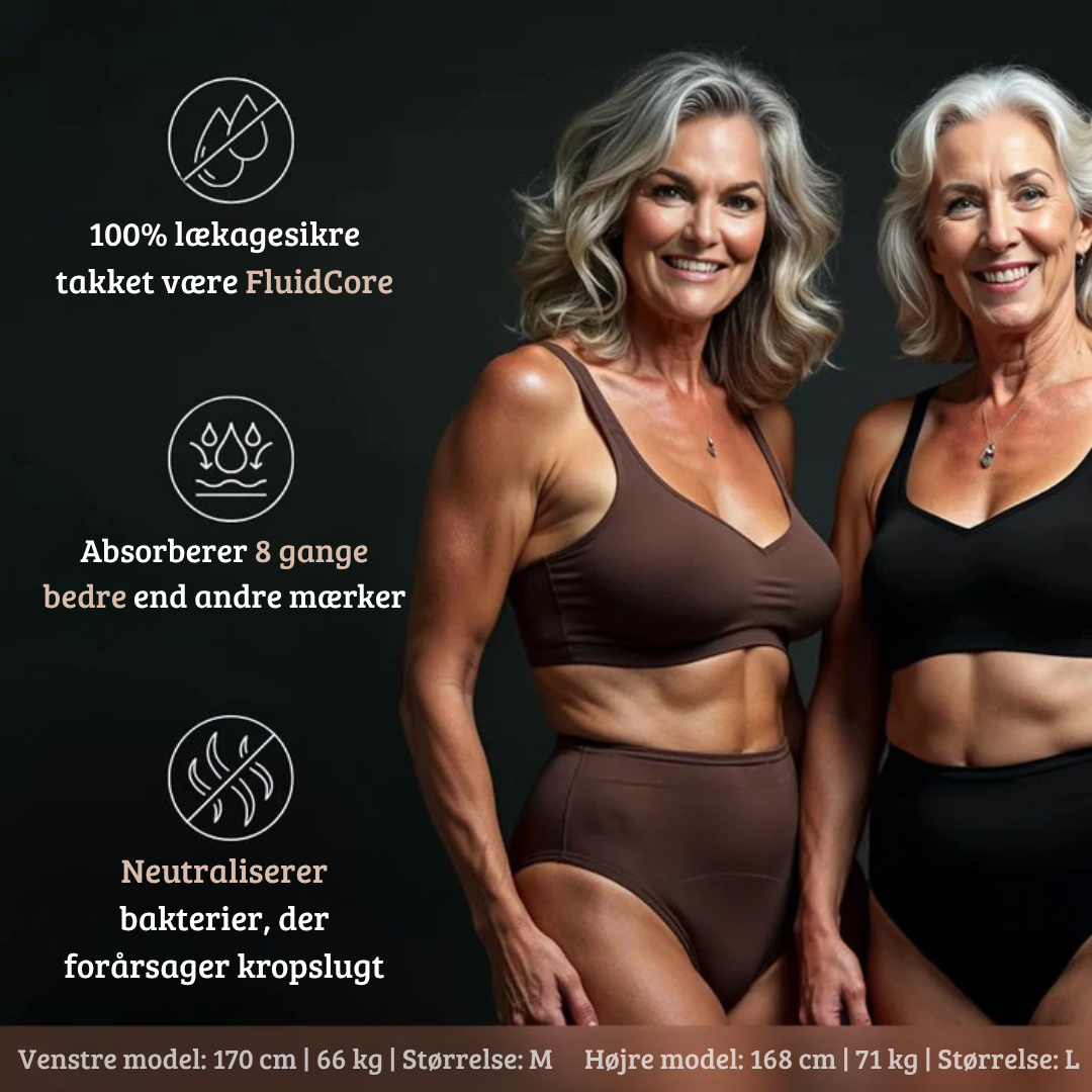 ComfyFit™ - Signature Læksikre Undertøj | 5-pak