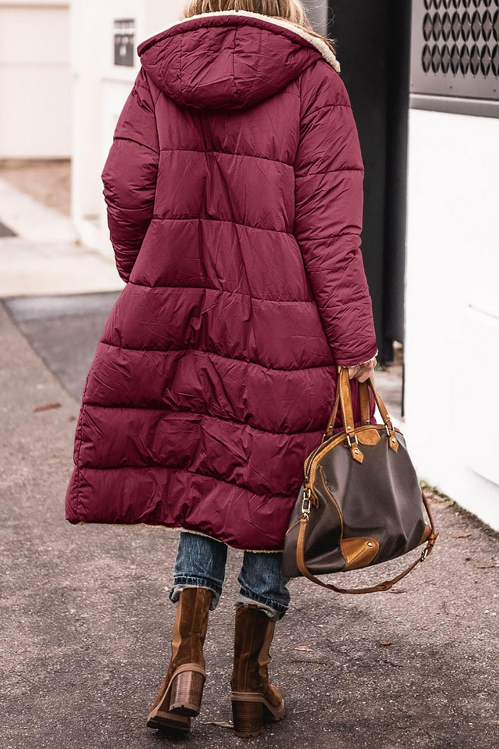 Lyra™ - Elegant reversible coat for women