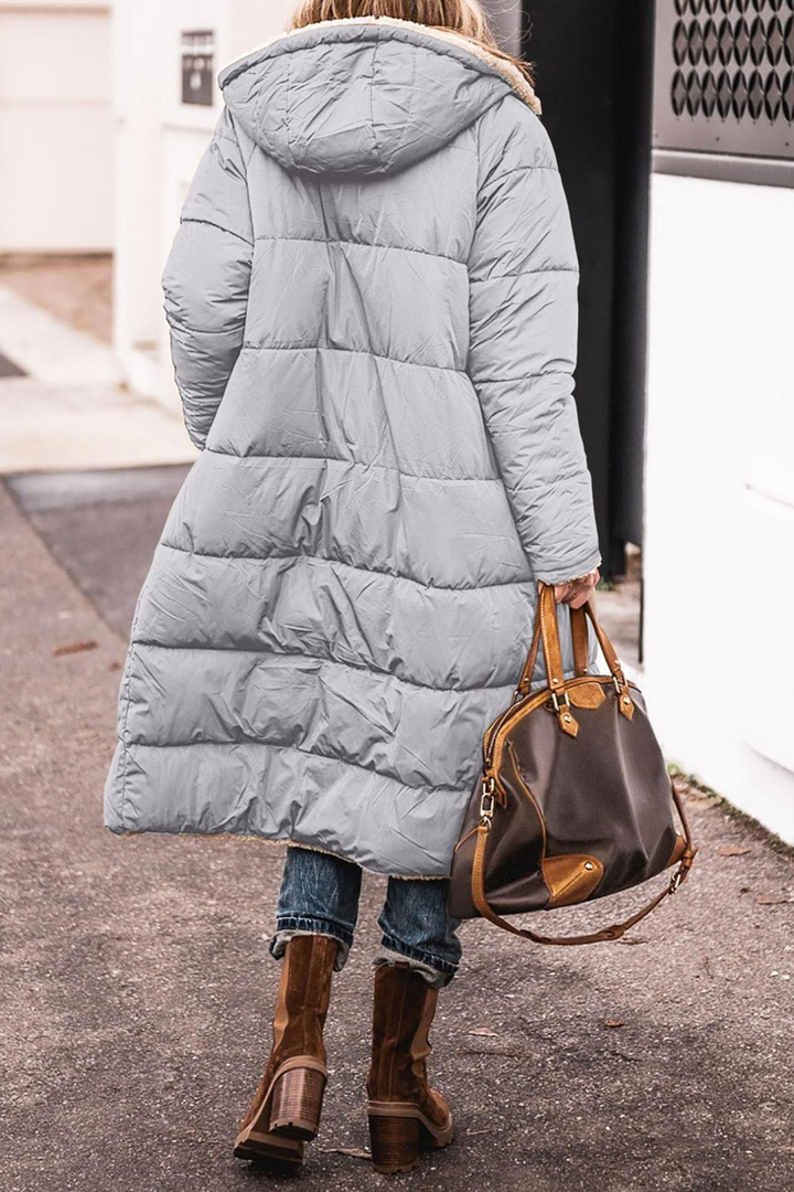 Lyra™ - Elegant reversible coat for women