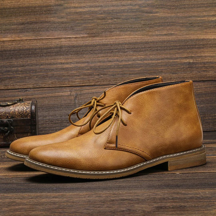 Herold | Chukka boots made of real leather
