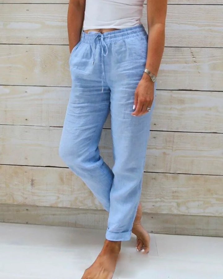 Aurelia | Linen Trousers