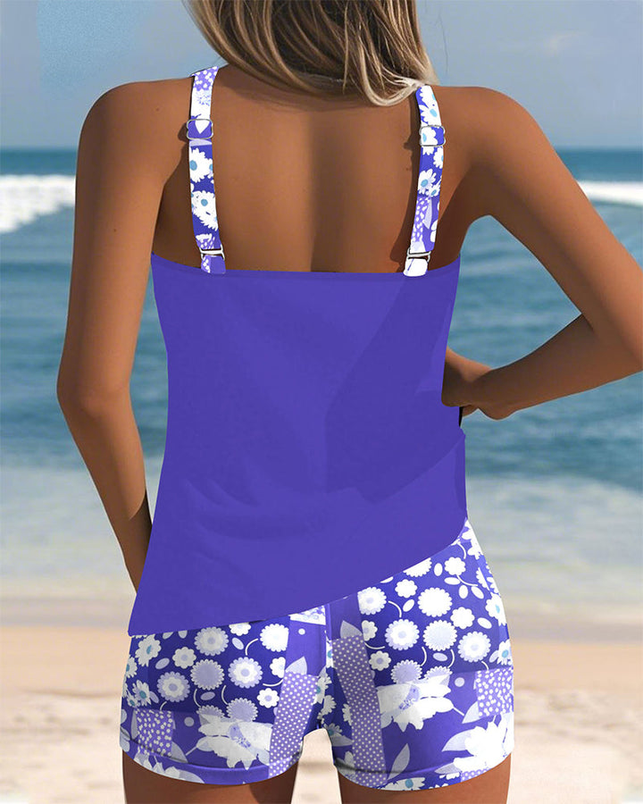 Lilly  | Summer Floral Swimsuit Set