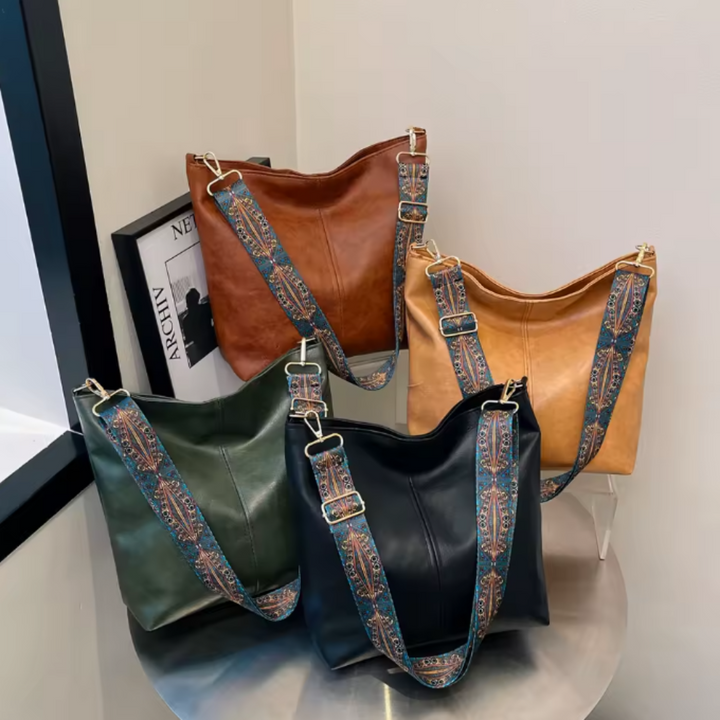 Milana™ Leather Tote Bag