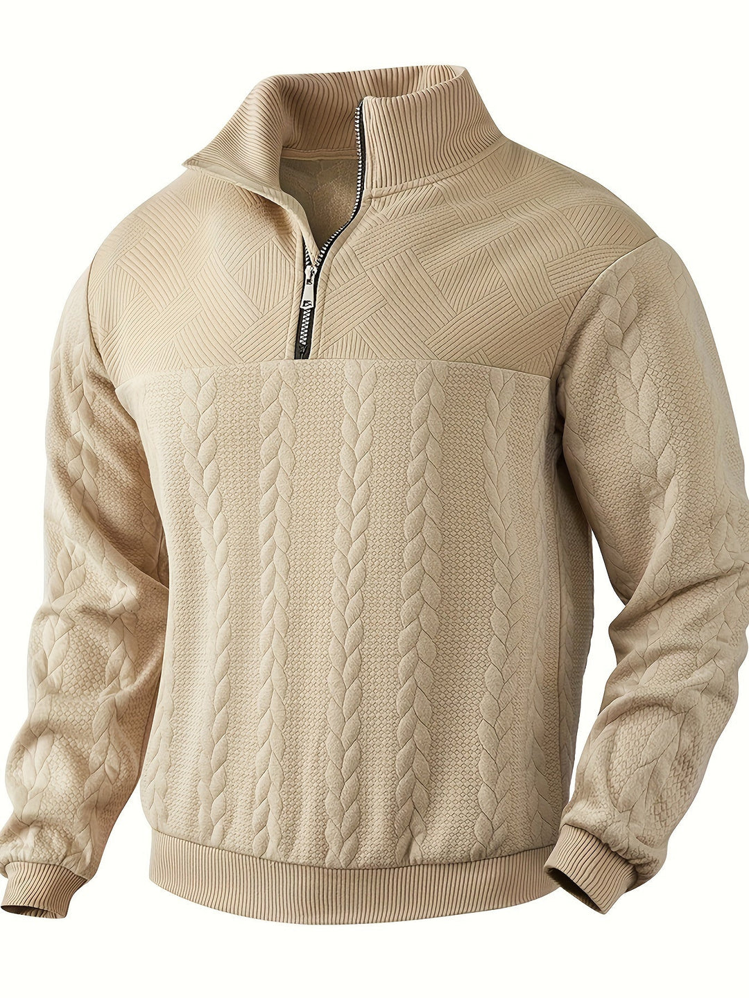 Milo – Vintage men's jumper with zip