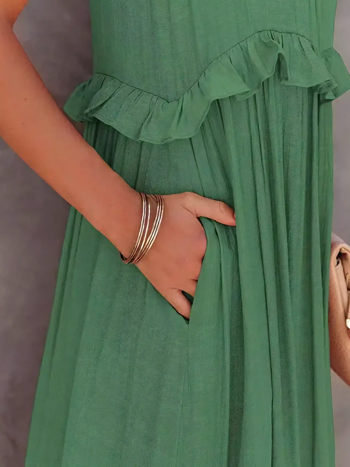 Elsie - Ruffle Maxi Dress