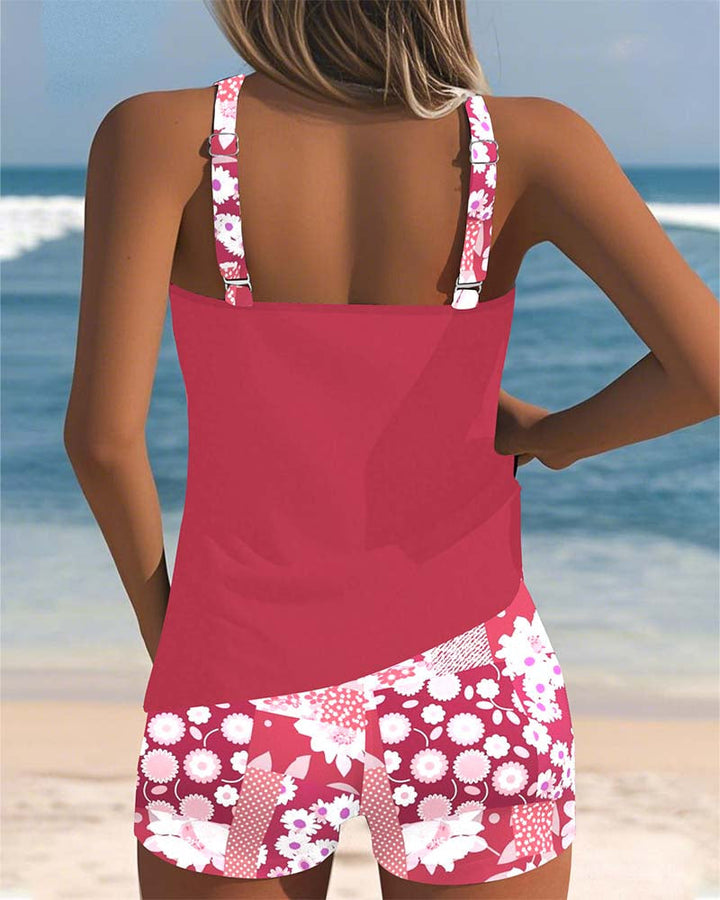 Lilly  | Summer Floral Swimsuit Set