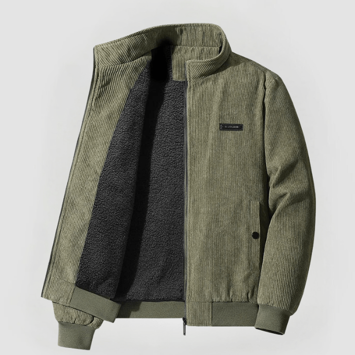 Rob™ - Cord Jacket With Fleece Lining