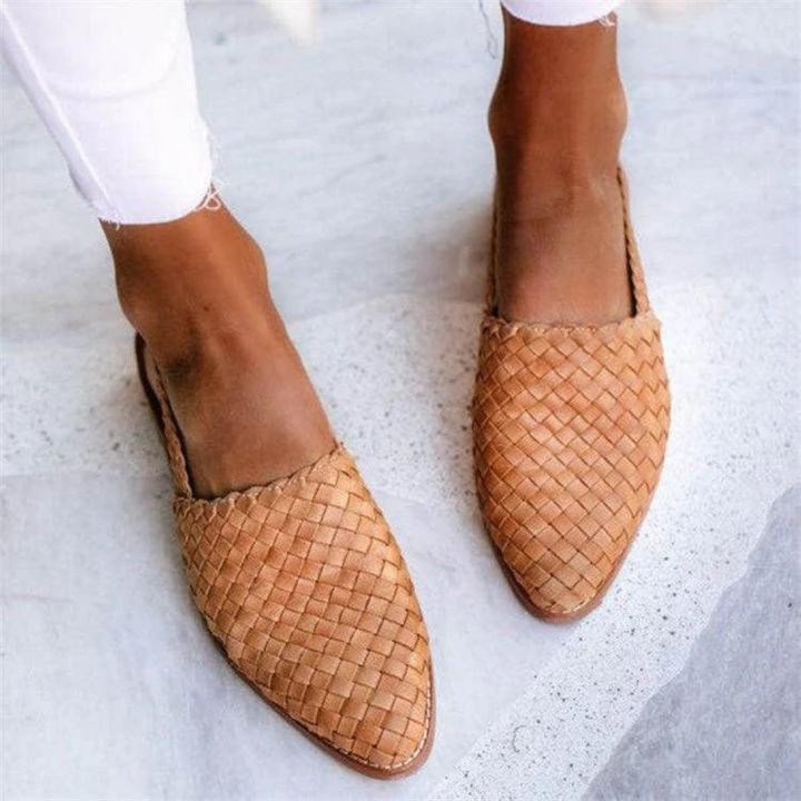 Honoria | Chic slingback shoes made from high-quality fabric