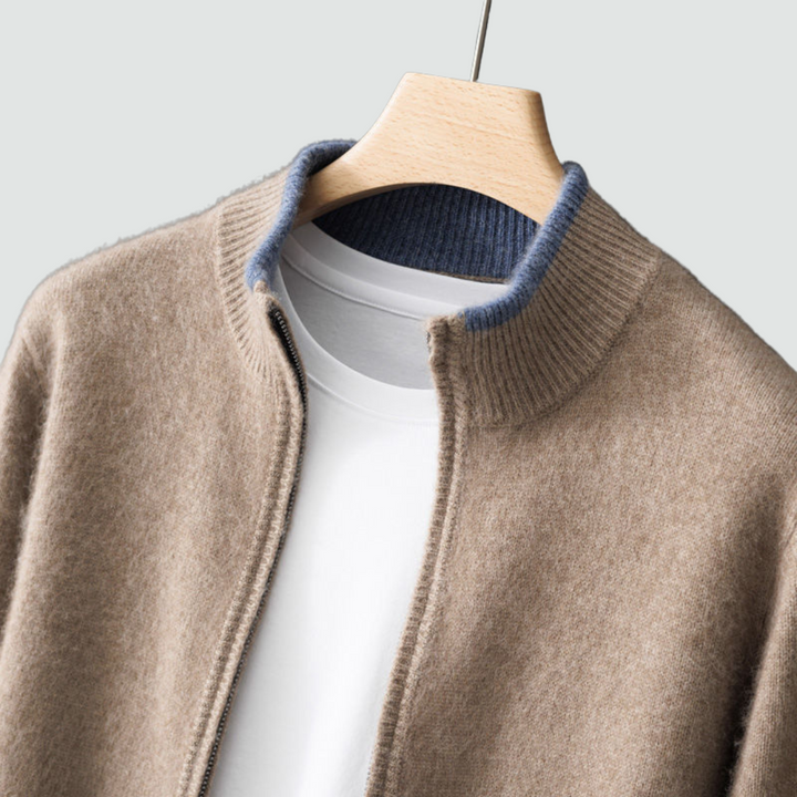Michael™ - Pure Cashmere Zip