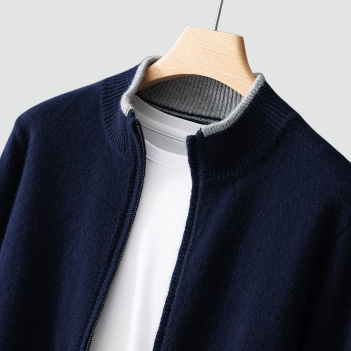 Michael™ - Pure Cashmere Zip