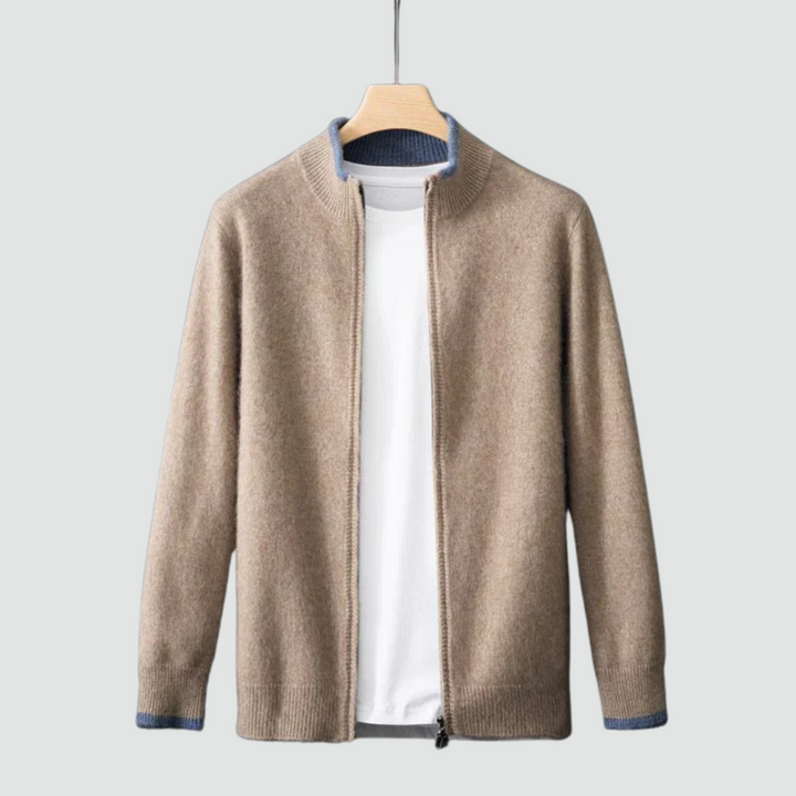 Michael™ - Pure Cashmere Zip