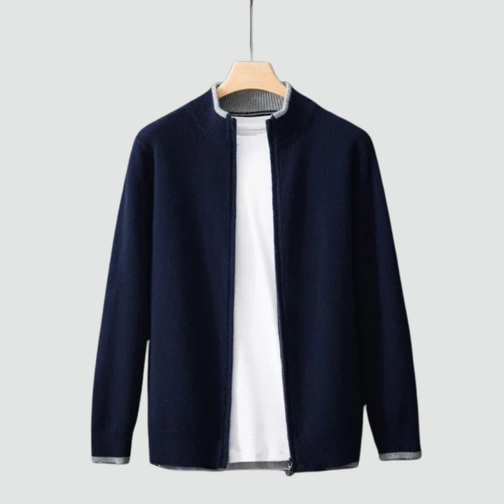 Michael™ - Pure Cashmere Zip