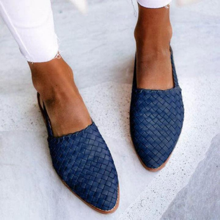 Honoria | Chic slingback shoes made from high-quality fabric