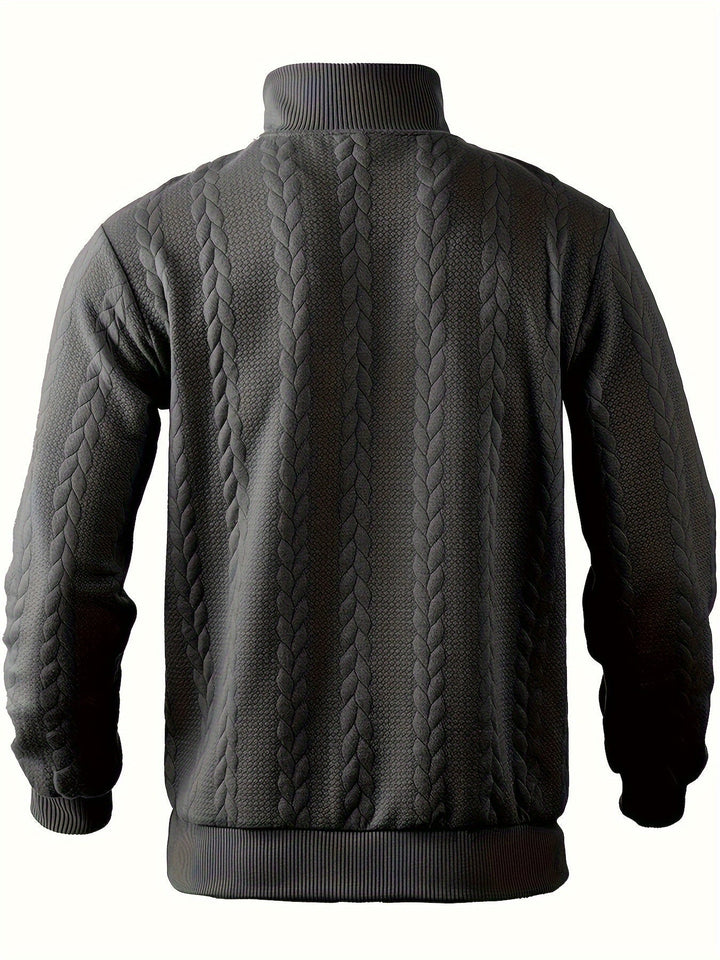 Milo – Vintage men's jumper with zip