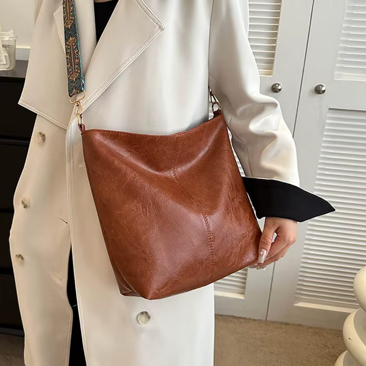 Milana™ Leather Tote Bag