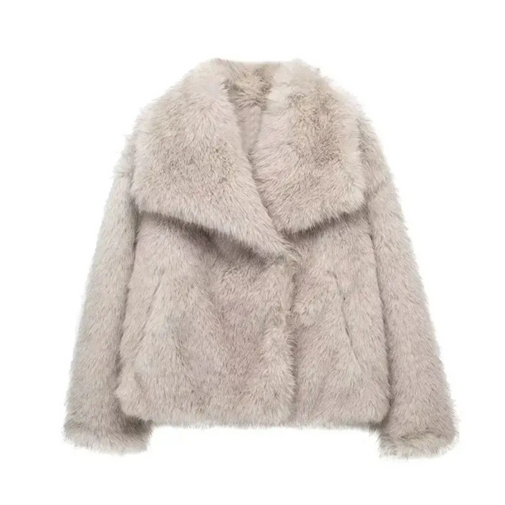 Bruna™ - Fur coat