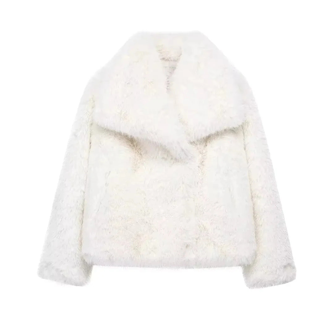 Bruna™ - Fur coat