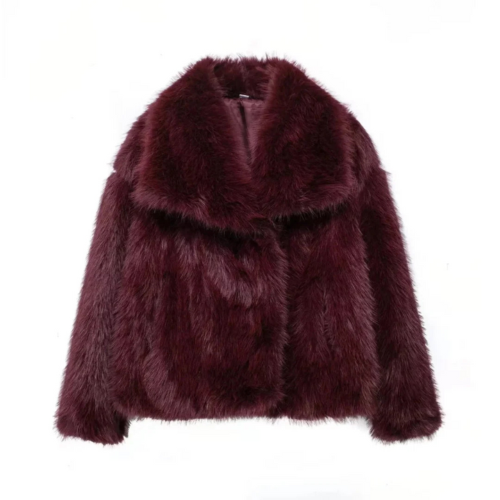 Bruna™ - Fur coat