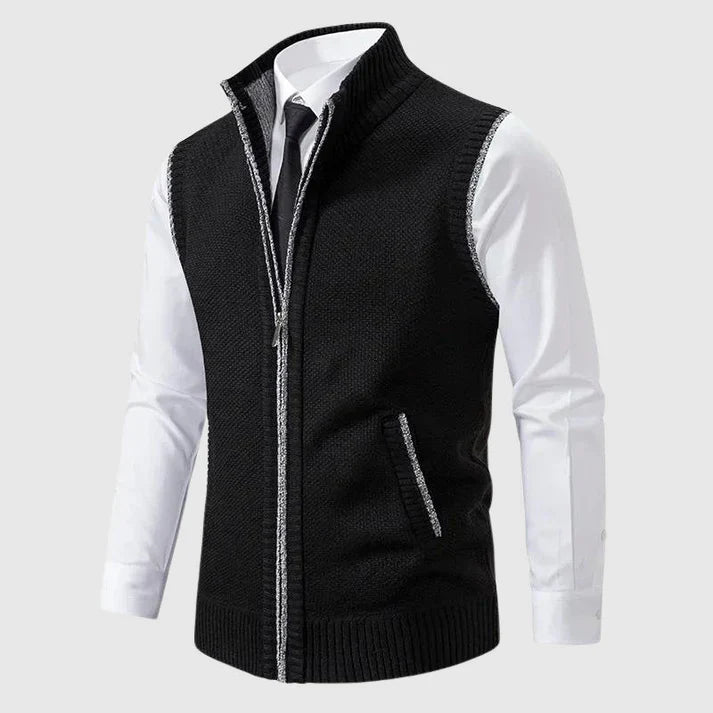 Finn - Knitted waistcoat for men