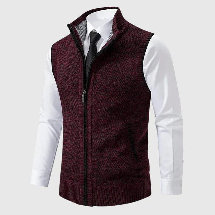 Finn - Knitted waistcoat for men