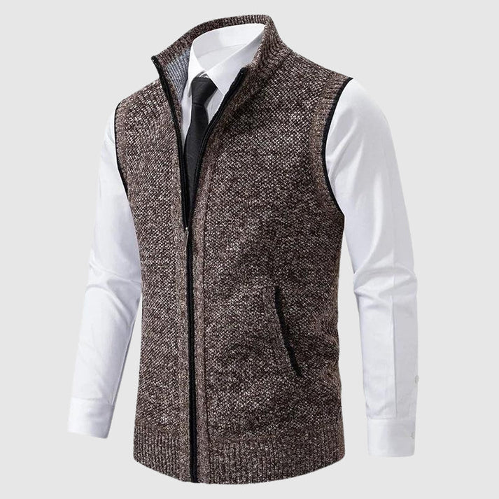 Finn - Knitted waistcoat for men