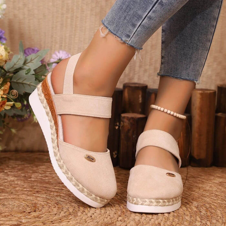 Hilde - Ortopedic platform sandals