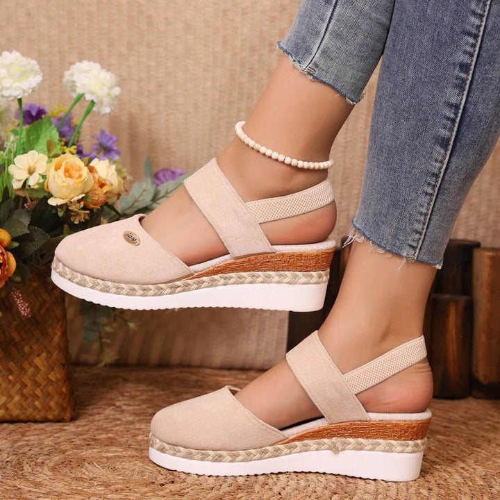 Hilde - Ortopedic platform sandals