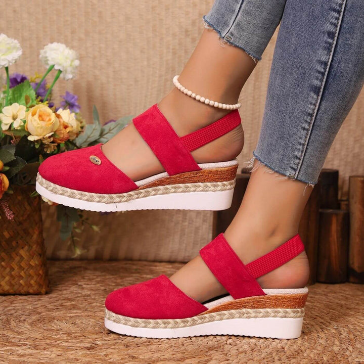 Hilde - Ortopedic platform sandals