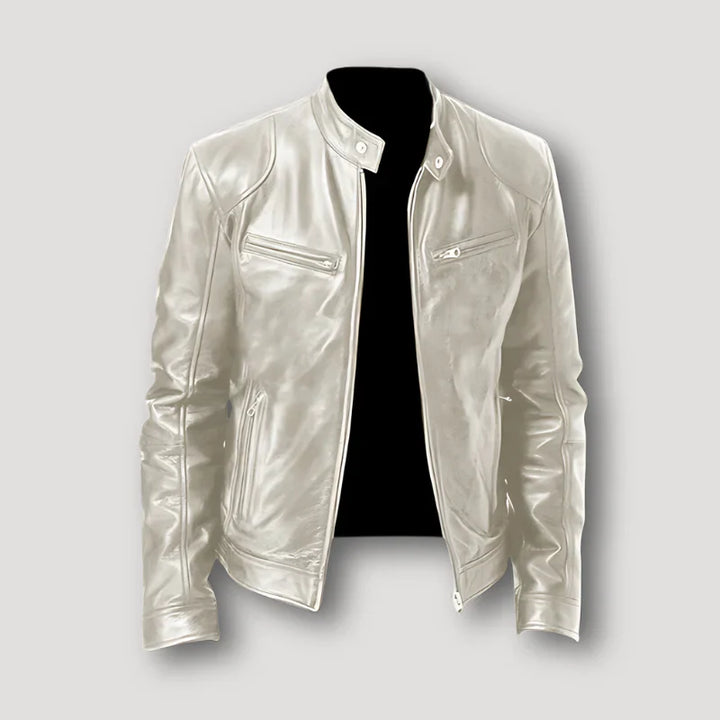 David™ | CASUAL LEATHER JACKET