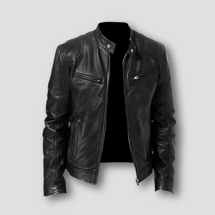 David™ | CASUAL LEATHER JACKET