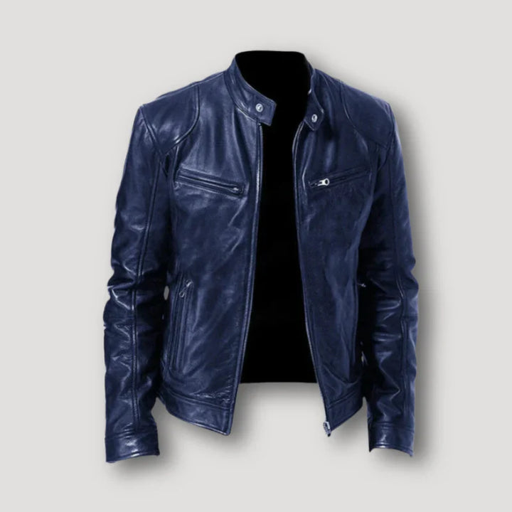 David™ | CASUAL LEATHER JACKET