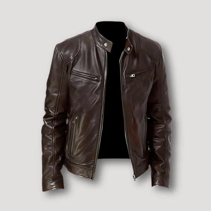 David™ | CASUAL LEATHER JACKET