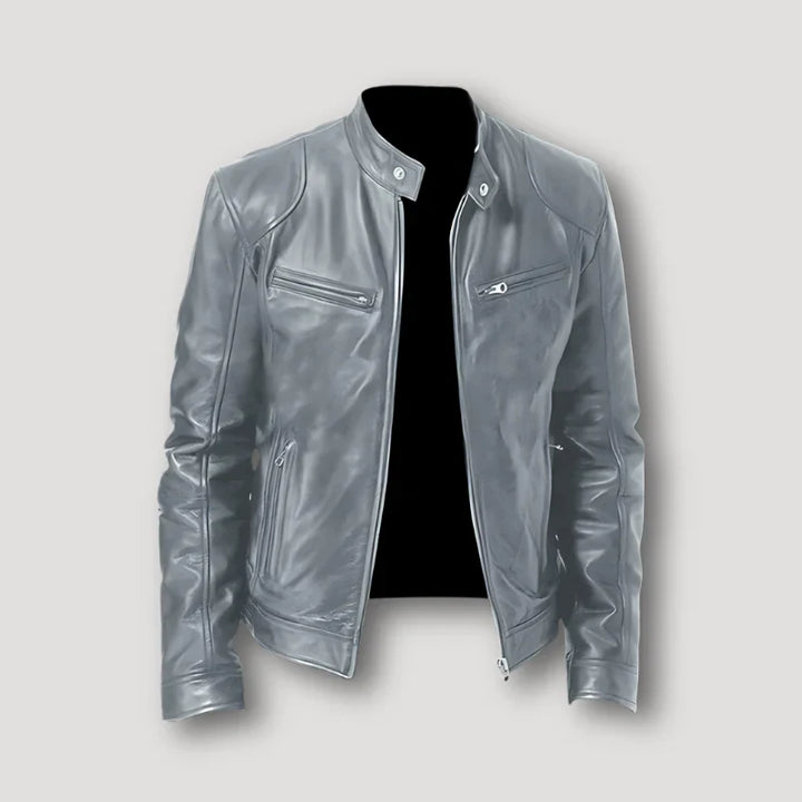 David™ | CASUAL LEATHER JACKET