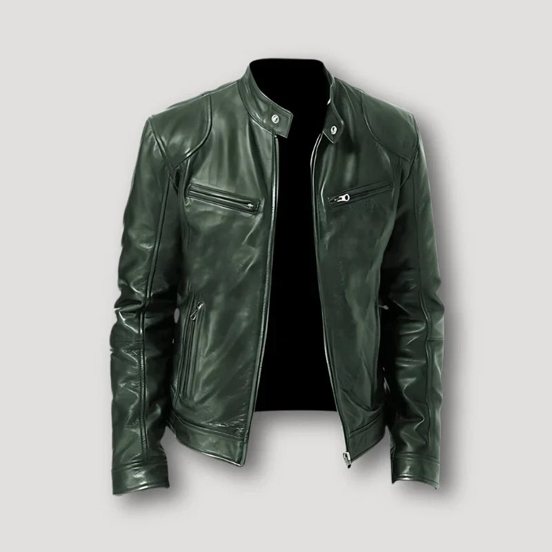 David™ | CASUAL LEATHER JACKET