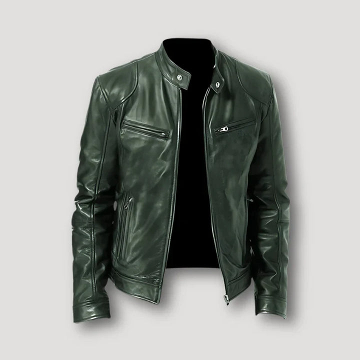 David™ | CASUAL LEATHER JACKET