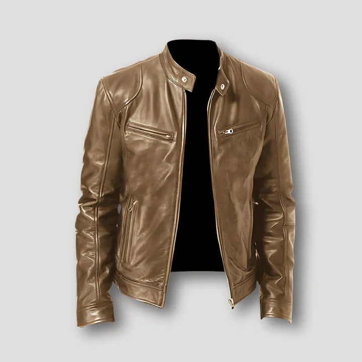 David™ | CASUAL LEATHER JACKET