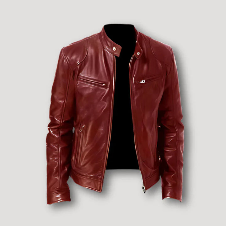 David™ | CASUAL LEATHER JACKET