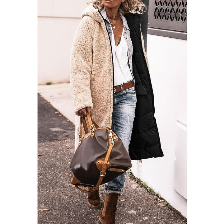 Lyra™ - Elegant reversible coat for women