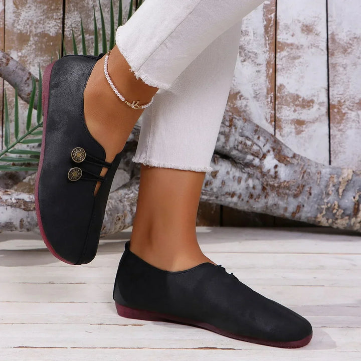 Noira™ | Leather Loafer