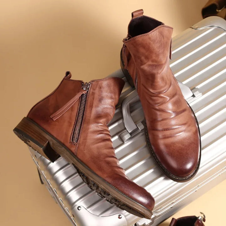Owens | Chelsea leather boots