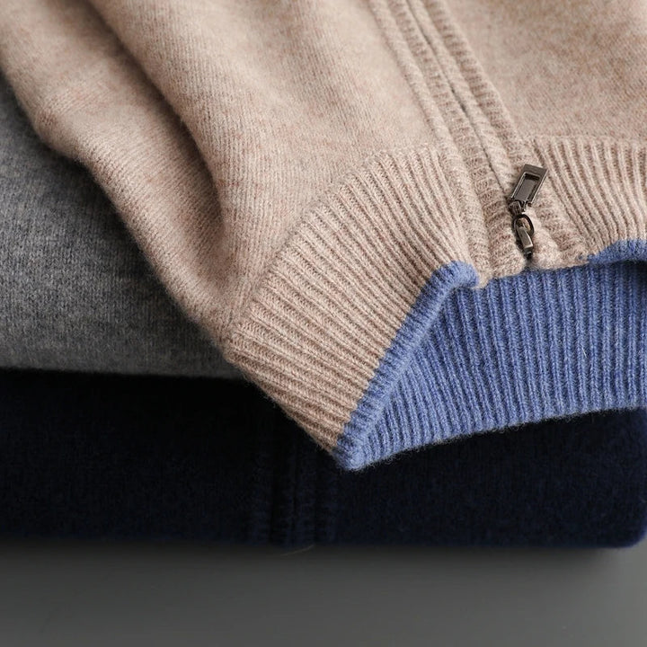 Michael™ - Pure Cashmere Zip