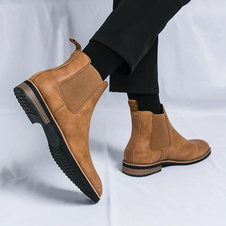 Cosmo | Leather Chelsea boots