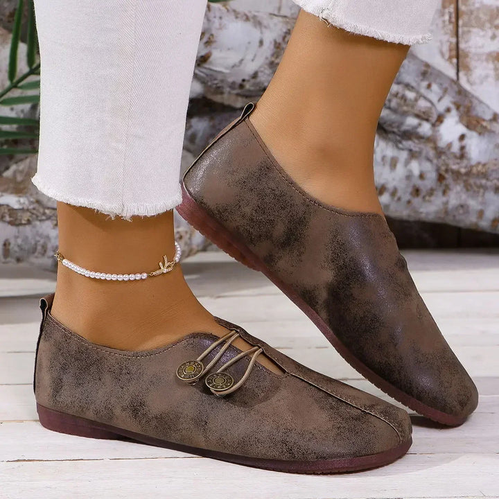 Noira™ | Leather Loafer