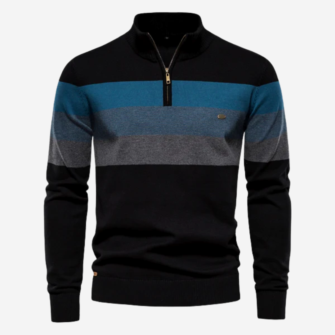 Sean™ | Bold striped jumper