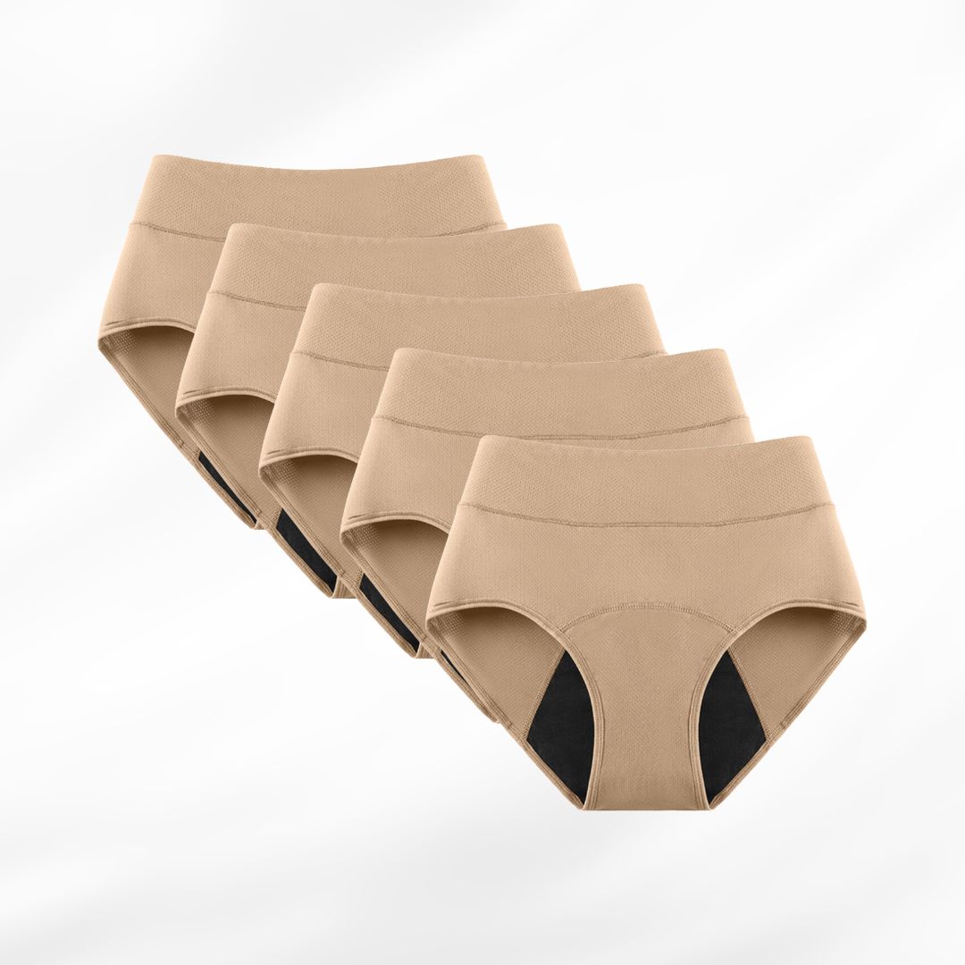 ComfyFit™ - Signature Læksikre Undertøj | 5-pak